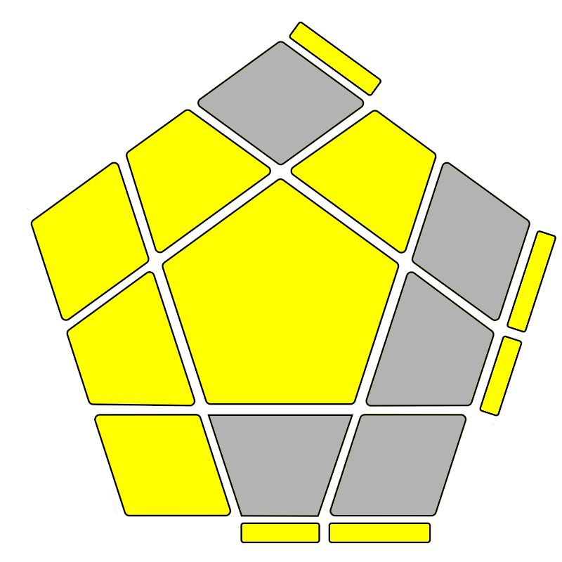 Megaminx OLL 124 Algorithm