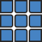 3x3 Algorithm Icon